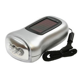 Highlander LED Solartaschenlampe mit Dynamo