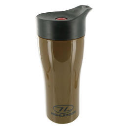 Highlander Reisebecher Travel Mug Maya braun 