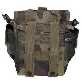 MFH Feldflaschentasche Molle woodland