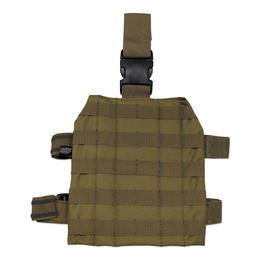 MFH Beinplatte Beinplatform Molle coyote