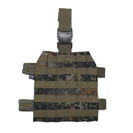 MFH Beinplatte Beinplatform Molle flecktarn