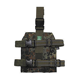 MFH Beinplatte Beinplatform Molle flecktarn