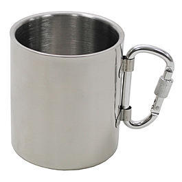 Fox Outdoor Trinkbecher mit Karabiner 300 ml