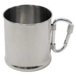 Fox Outdoor Trinkbecher mit Karabiner 220 ml 
