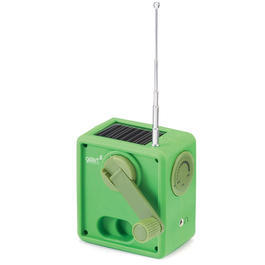 Gelert Dynamo- Solar Radio Wind Up gr�n