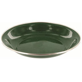 Highlander Suppenteller Emaille Deluxe gr�n 