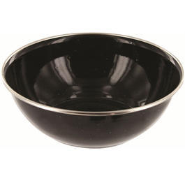 Highlander Sch�ssel Emaille Deluxe schwarz 