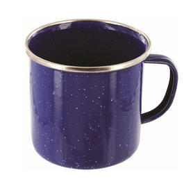 Highlander Tasse Emaille Deluxe navy 
