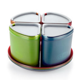 GSI Geschirrset Infinity Kompakt 4 Personen 