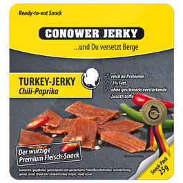Conower Turkey Jerky Chili Paprika 25 g 