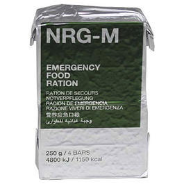 Notverpflegung NRG-M 250 g / 4 Riegel