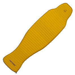 Nordisk Isomatte Grip 3.8 R gelb /schwarz selbstaufblasend mit extrem kleinem Packma