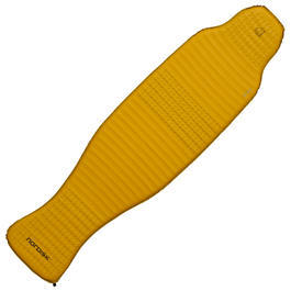 Nordisk Isomatte Grip 3.8 L gelb / schwarz selbstaufblasend mit extrem kleinem Packma
