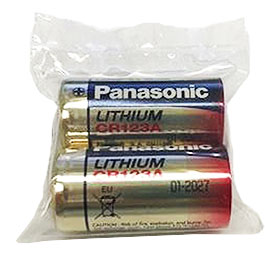 Panasonic Industrial Lithium CR123A 3V Power Batterie 2 Stck