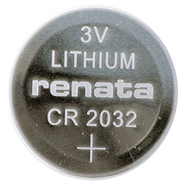 renata batteries Knopfbatterien CR 2032 3V 1 Stck