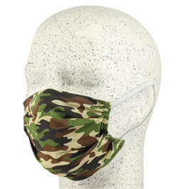 Stoffmaske fr Kinder und Jugendliche camouflage