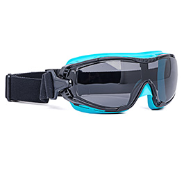 Infield Schutzbrille Defender Outdoor PC AF AS UV400 SUN trkis/grau
