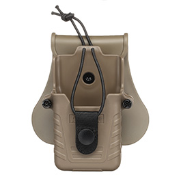 Amomax Tactical Holster Polymer Paddle f. Funkgerte Flat Dark Earth