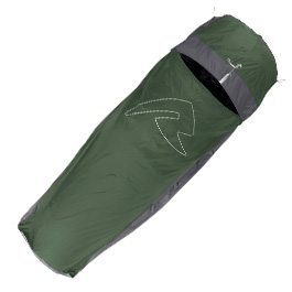 Robens Mountain Biwak-Schlafsack dunkelgrn bis zu 195 cm Krpergre