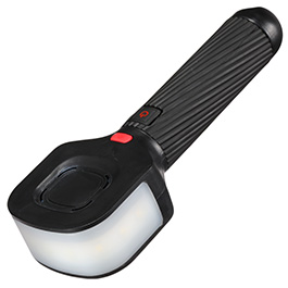 Easymaxx Security Taschenlampe 180 mit Schrillalarm schwarz