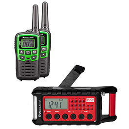 Midland Notfallset PMR-Basic 3 tlg. 2 x XT30 Funkgert und ER 300 Outdoor-Kurbelradio
