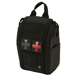 Brandit Medic-Zubehrtasche Molle First Aid Pouch Premium schwarz 17 x 10,5 x 6 cm