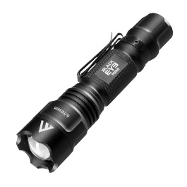 Mactronic LED Taschenlampe Black Eye Mini 135 Lumen schwarz inkl. Grtelclip