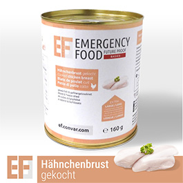 Emergency Food Basic Notration Hnchenbrust gewrfelt & gefriergetrocknet 160 g Dose
