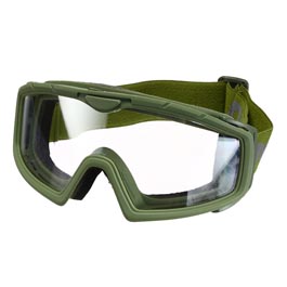 Nuprol Battle Visor Eye Protection Airsoft Helmbrille / Schutzbrille oliv