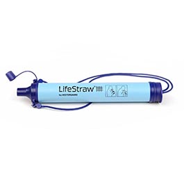 LifeStraw Wasserfilter Personal blau fr Outdoor, Reisen, Notfallvorsorge