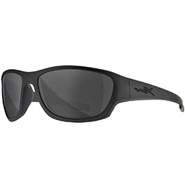 Wiley X Sonnenbrille Climb matt schwarz Glser grau inkl. Brillenetui