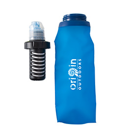 Origin Outdoors Wasserfilter Dawson mit Trinkblase blau fr Outdoor zur Notversorgung