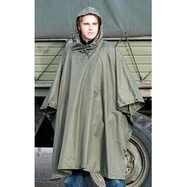 Poncho Ripstop oliv 