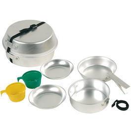 Kochset 2 Personen Aluminium