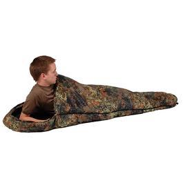 Mumienschlafsack flecktarn 