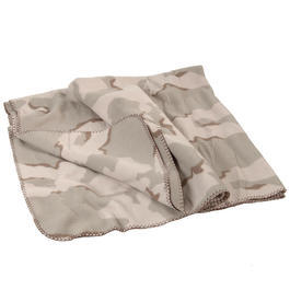 Army-Style-Decke, 3-col.desert