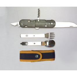 Relags Biwak Mount-Besteck mit Etui