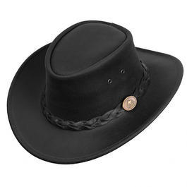 Oilskinhut Commy, schwarz