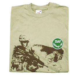 T-Shirt ISAF Druck, MMB