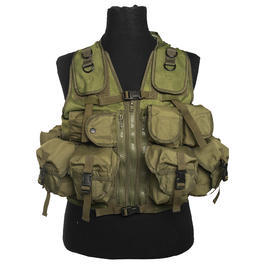 Einsatzweste Tactical 9 Taschen Mil-Tec oliv 
