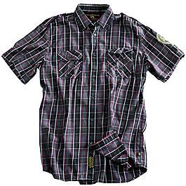 Alpha Industries Combat Hemd, grau kariert 