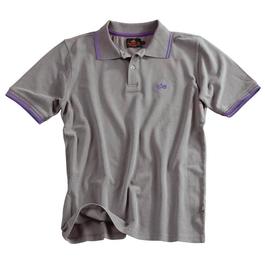 Alpha Industries Polo Shirt Twin Stripes, grau
