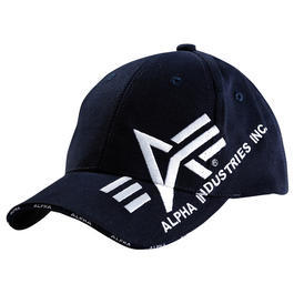 Baseball-Cap Alpha Industries Big A, dunkelblau