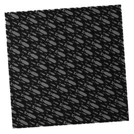 Halstuch Bandana Bombenmuster, schwarz grau 