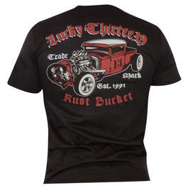 T-Shirt Lucky13, Rust Bucket
