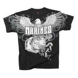 Rothco T-Shirt Marines Eagle Vintage