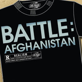 T-Shirt Battle Afghanistan, 7.62 