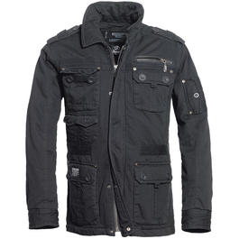 Brandit Platinum Vintage Jacket, schwarz