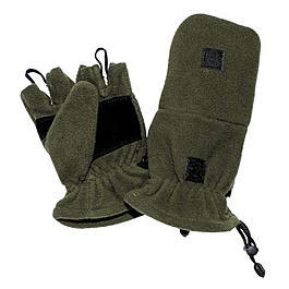 MFH Fleece-Faust-Fingerhandschuhe&nbsp;oliv 