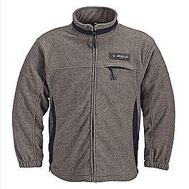 High-Tech Fleecejacke Wildwasser braun 